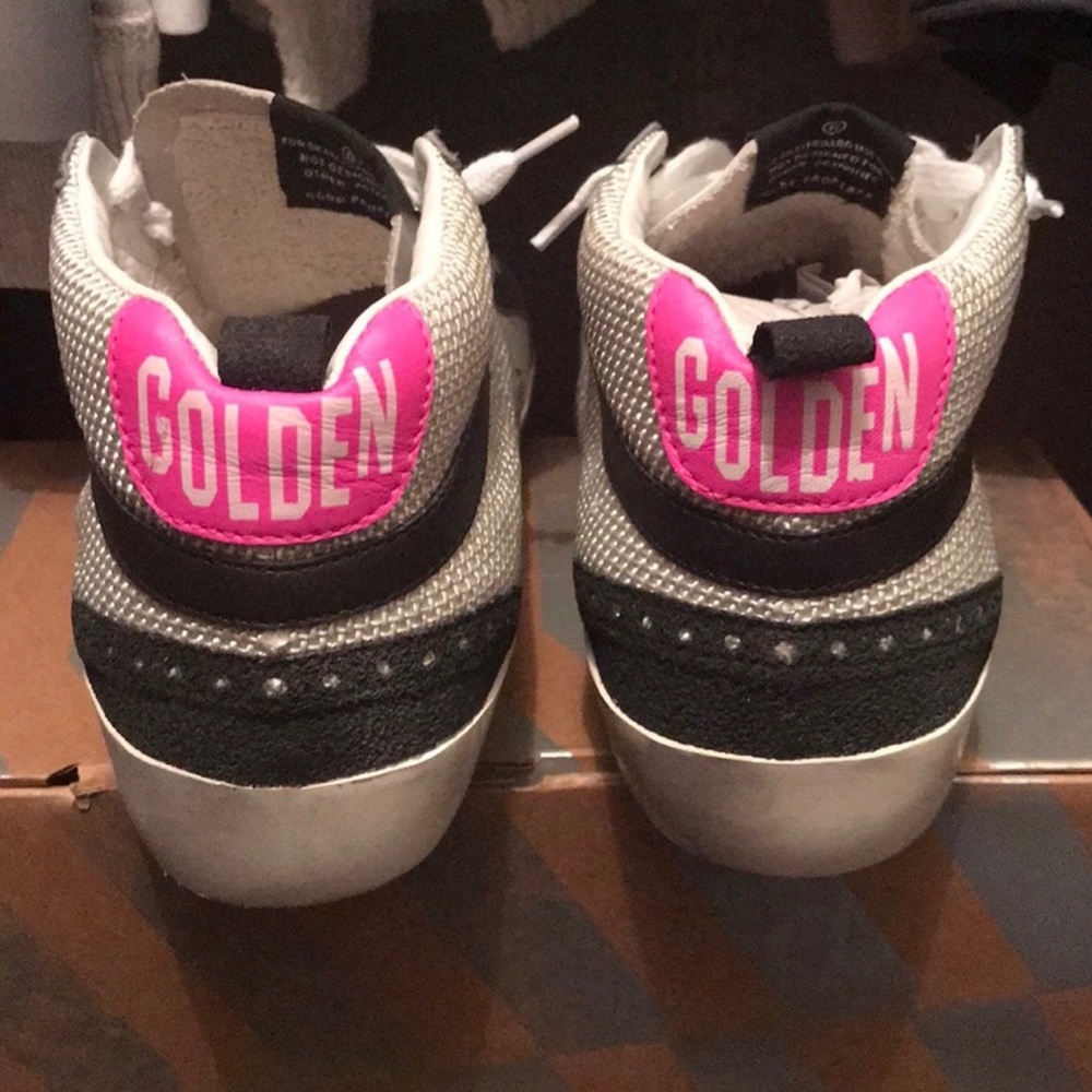 SOLD NIB GOLDEN GOOSE ICE PINK MID STAR 40/10 - Picture 2 of 5